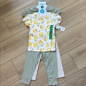 NWT Carter's 4-piece Set 100% Cotton Size 18M